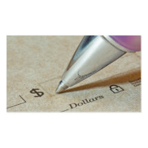Finance Business Card Template
