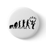 Financial adviser banker investment broker gear pinback button