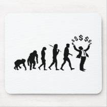 Financial adviser banker investment broker gear mouse mat