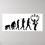 Financial adviser banker investment broker gear posters