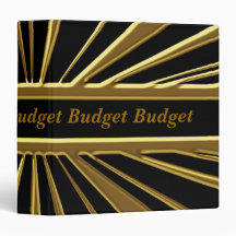 Financial Budget Binder