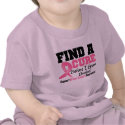 Find a Cure Before I Grow Boobs BREAST CANCER t-shirts