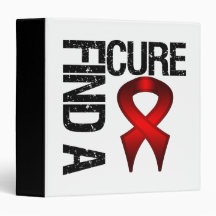 FIND A CURE Blood Cancer 3 Ring Binder