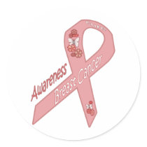Find a Cure - Breast Cancer Awareness stickers
