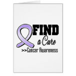 Find a Cure Cancer Awareness Greeting Card