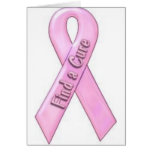 Find a cure for breast cancer cards