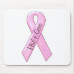 Find a cure for breast cancer mouse mat