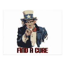 Find a Cure Post Cards