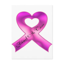 Find A Cure Post Card