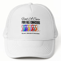 Find a Cure Ribbons For All Cancers