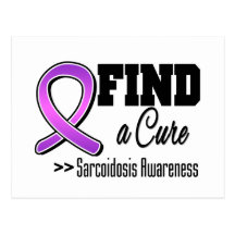 Find a Cure Sarcoidosis Awareness Post Cards