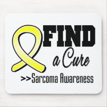 Find a Cure Sarcoma  Awareness Mouse Pads