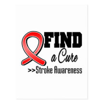 Find a Cure Stroke Awareness Post Cards