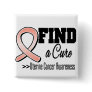 Find a Cure Uterine Cancer Awareness Pin