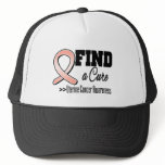 Find a Cure Uterine Cancer Awareness Trucker Hats
