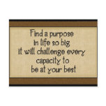 Find A Purpose: Postcards