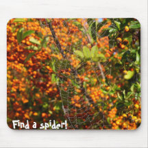 Find a spider! mouse pad