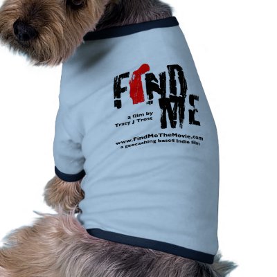 Find Me the Movie Logo Pet T-Shirt by trostmovingpics
