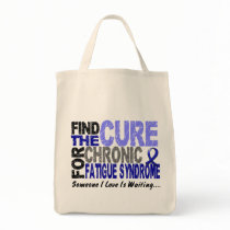 Find The Cure CFS Chronic Fatigue Syndrome Tote Bags