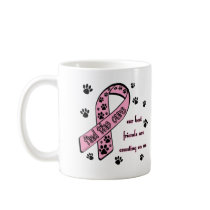 Find the Cure ~ Pawprint Mug