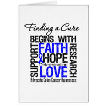 Finding a Cure For Colon Cancer Card