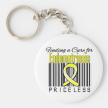 Finding a Cure For Endometriosis PRICELESS Key Chains