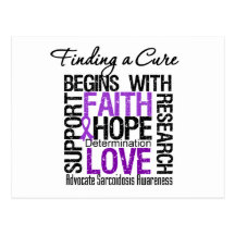 Finding a Cure For Sarcoidosis Postcard
