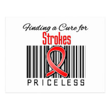 Finding a Cure For Strokes PRICELESS Postcards