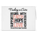 Finding a Cure For Uterine Cancer cards