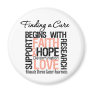 Finding a Cure For Uterine Cancer Refrigerator Magnet