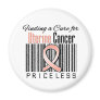 Finding a Cure For Uterine Cancer PRICELESS Fridge Magnets