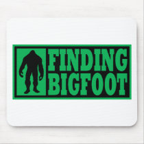 Finding Bigfoot Logo Gear Mousepad