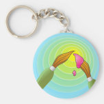 Fine Art Brushes Key Chain