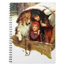 Fine Art Christmas Gift Notebook