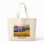 Fine Art Louisiana Barn from Oil  Painting Tote Bag