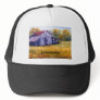 Fine Art Louisiana Barn from Oil  Painting Mesh Hats