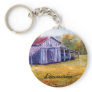 Fine Art Louisiana Barn from Oil  Painting Key Chain