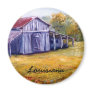 Fine Art Louisiana Barn from Oil  Painting Magnet