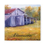 Fine Art Louisiana Barn from Oil  Painting Fridge Magnets