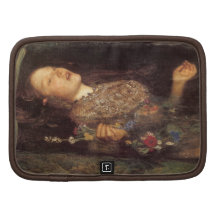 Fine art Ophelia painting Organizers