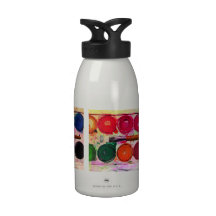 Fine Art Paint Colour Box & Funny Artist Brush Water Bottles
