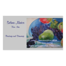 Fine Arts Business Card Templates