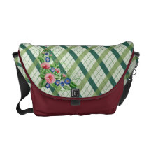 Fine flowers courier bags