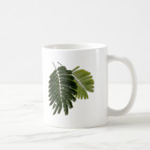 Fine Leaved Ferns Embossed Mugs