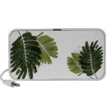 Fine Leaved Ferns Embossed PC Speakers