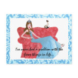"Finer Things in Life..." postcards