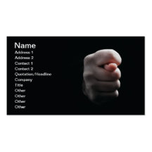 Finger Business Cards