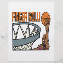 Finger Roll Flyer Design