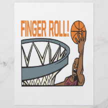 Finger Roll Flyer Design