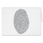 fingerprint2 greeting card